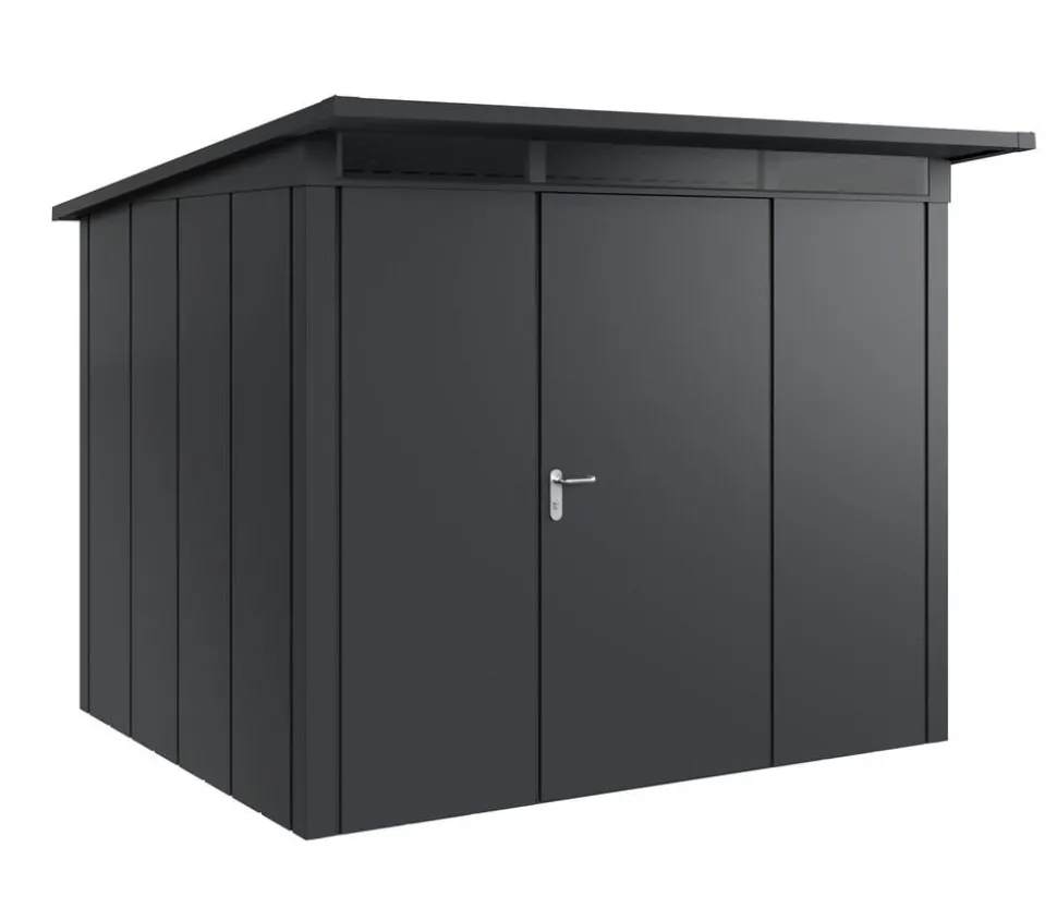 Hörmann Metallgerätehaus Juno JPD9 L-Sk Motiv Design, ca. B277/H224/T262 cm