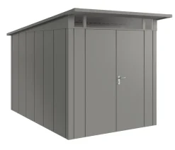 Hörmann Metallgerätehaus Juno JPD10 M-Sk Motiv Modern mit Doppeltür, ca. B277/H232/T310 cm