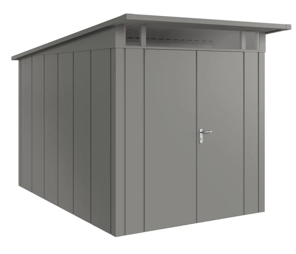 Hörmann Metallgerätehaus Juno JPD10 M-Sk Motiv Modern mit Doppeltür, ca. B277/H232/T310 cm
