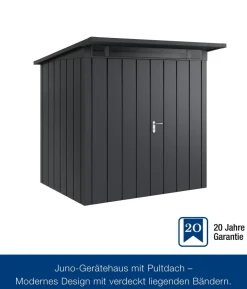 Hörmann Metallgerätehaus Juno JPD12 M-Sk Motiv Modern, ca. B325/H224/T262 cm
