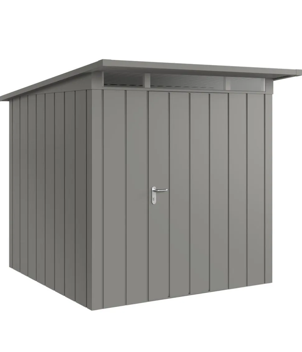 Hörmann Metallgerätehaus Juno mit Lichtband & Doppeltür JFD11 M-Sk, ca. B277/H239/T325 cm