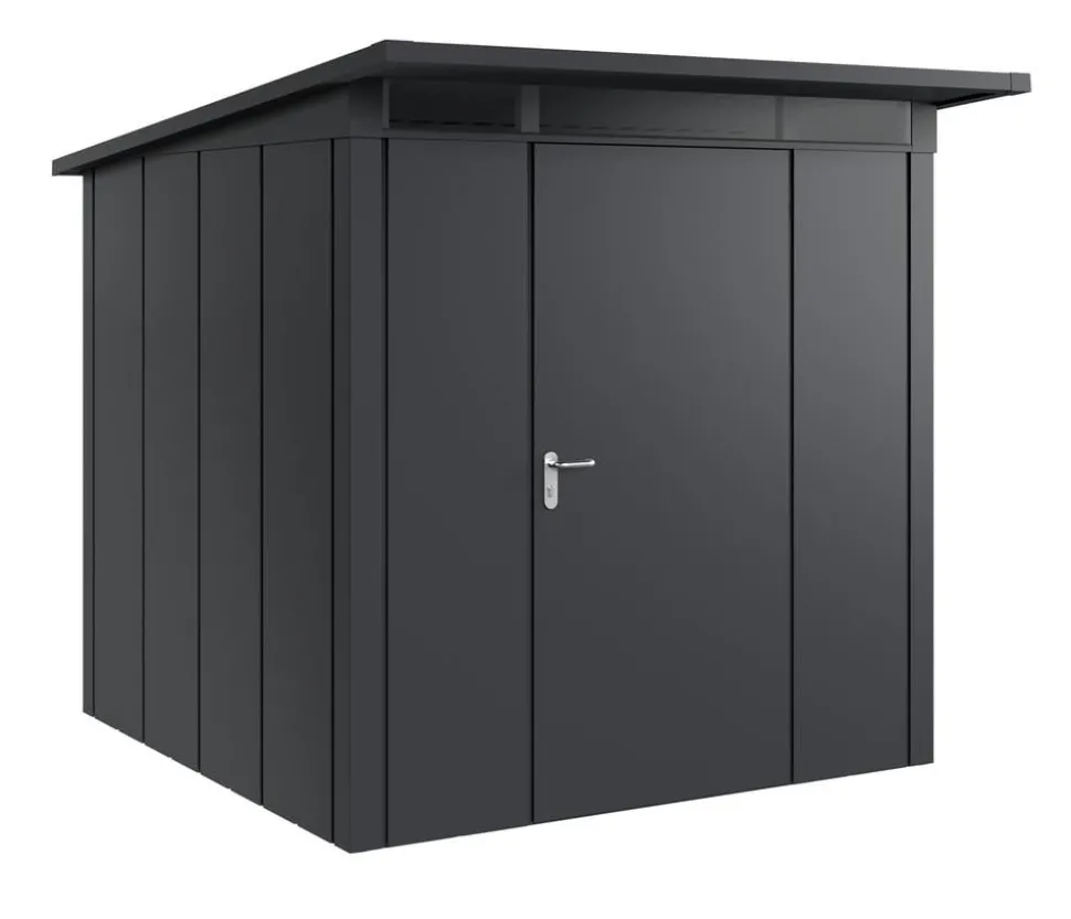 Hörmann Metallgerätehaus Juno JPD5 L-Sk Motiv Design, ca. B229/H224/T262 cm