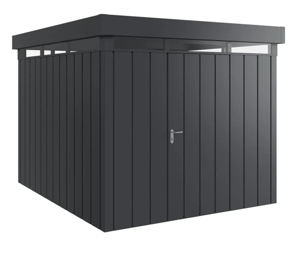 Hörmann Metallgerätehaus Juno mit Lichtband JFD11 M-Sk, ca. B277/H239/T325 cm