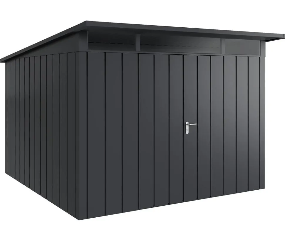 Hörmann Metallgerätehaus Juno JPD14 M-Sk Motiv Modern mit Doppeltür, ca. B325/H232/T358 cm