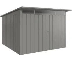 Hörmann Metallgerätehaus Juno JPD14 M-Sk Motiv Modern mit Doppeltür, ca. B325/H232/T358 cm