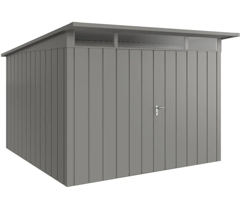 Hörmann Metallgerätehaus Juno JPD14 M-Sk Motiv Modern mit Doppeltür, ca. B325/H232/T358 cm