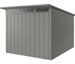 Hörmann Metallgerätehaus Juno mit Lichtband & Doppeltür JFD4 2116 M-Sk, ca. B229/H239/T181 cm