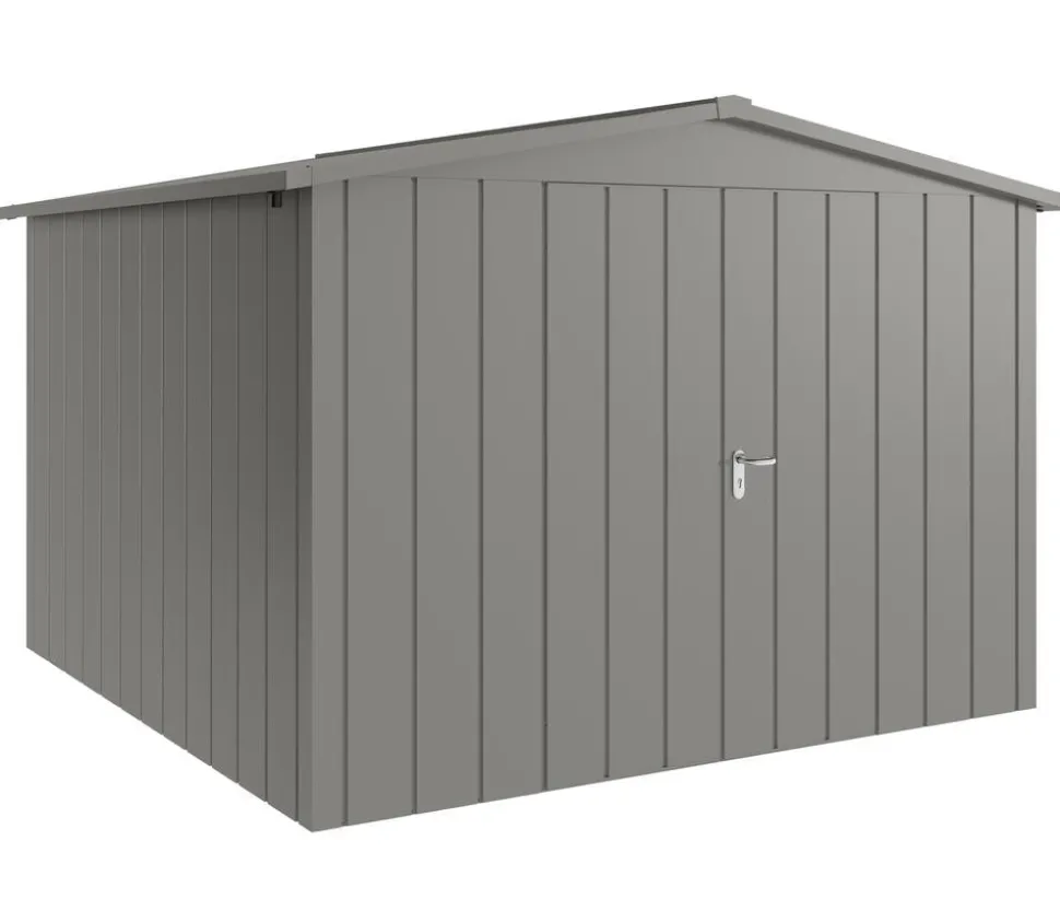 Hörmann Metallgerätehaus Juno JSD14 M-Sk Motiv Modern mit Doppeltür, ca. B333/H231/T325 cm