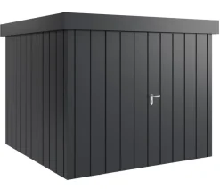 Hörmann Metallgerätehaus Juno JFD10 M-Sk Motiv Modern mit Doppeltür, ca. B277/H222/T277 cm