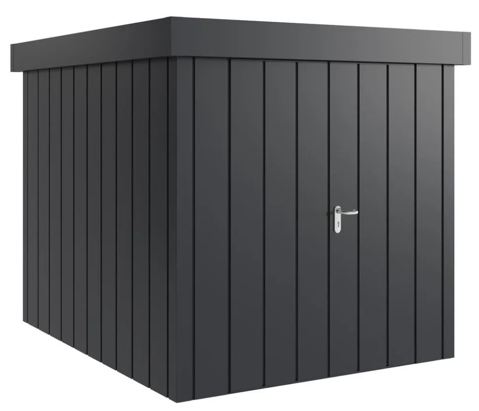 Hörmann Metallgerätehaus Juno JFD6 M-Sk Motiv Modern mit Doppeltür, ca. B229/H222/T277 cm