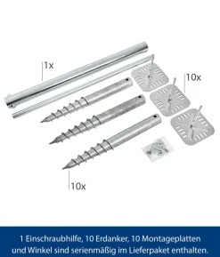 Hörmann Schraubfundament Set Typ 2