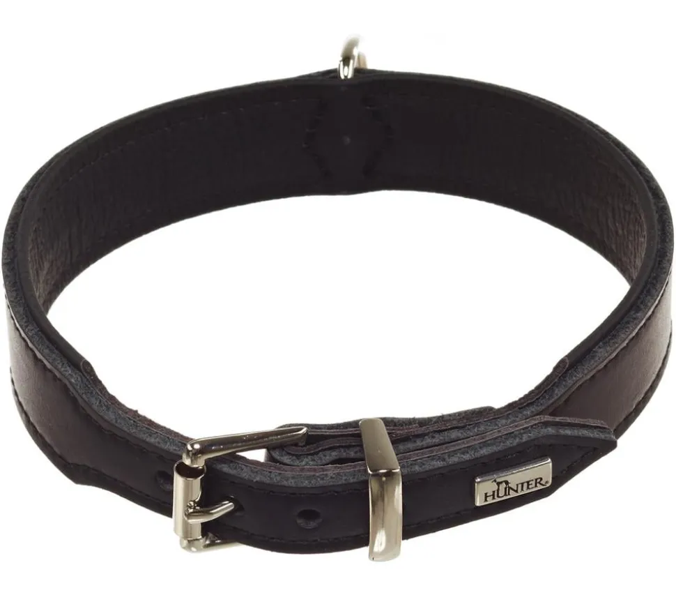 HUNTER® Hundehalsband Basic, schwarz