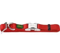 HUNTER® Hundehalsband Vario Basic Alu Strong, rot