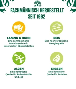James Wellbeloved Nassfutter für Hunde Adult, Lamm & Huhn in Pastete