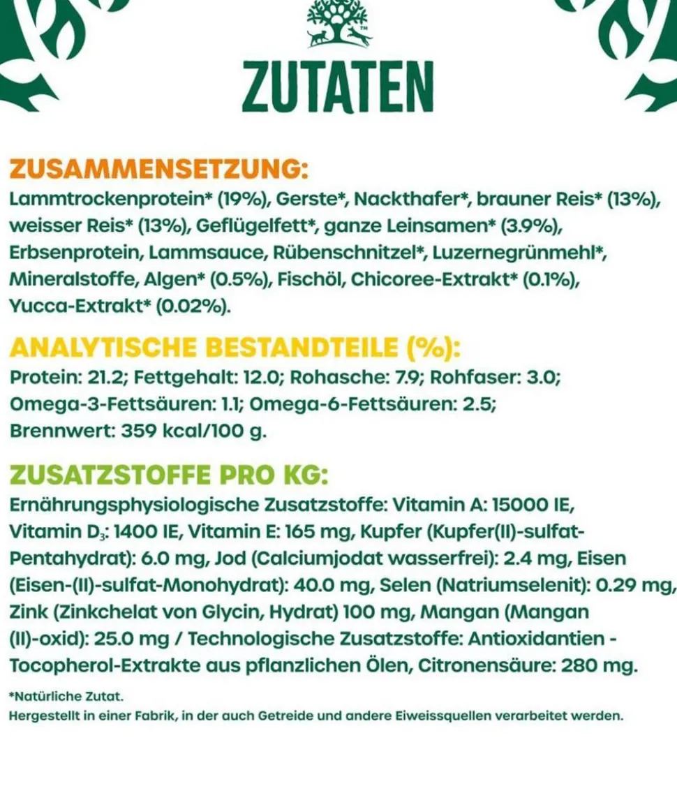 James Wellbeloved Trockenfutter für Hunde Adult, Lamm & Reis