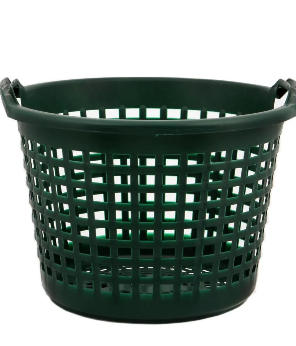 JOPA Kunststoff-Gartenkorb, grün, ca. Ø45/H31 cm