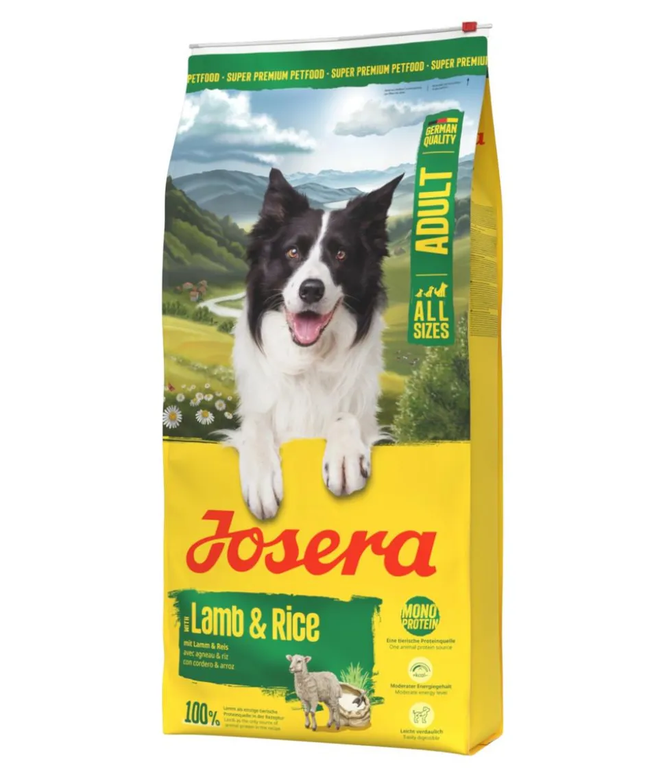 Josera Trockenfutter für Hunde Adult, Lamm & Reis