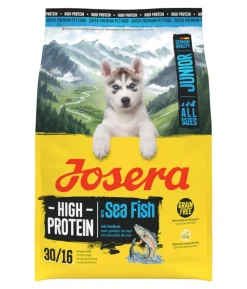 Josera Trockenfutter für Hunde High Protein Junior, Seelachs