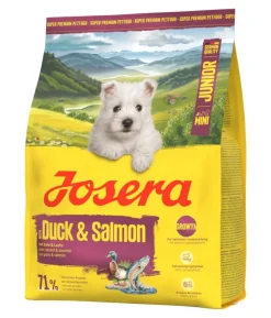 Josera Trockenfutter für Hunde Mini Junior, Ente & Lachs