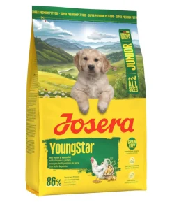 Josera Trockenfutter für Hunde YoungStar Junior, Huhn & Kartoffel