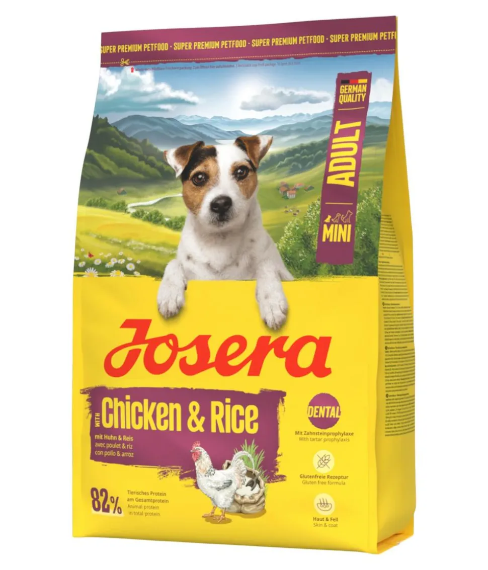 Josera Trockenfutter für Hunde Mini Junior, Ente & Lachs