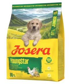 Josera Trockenfutter für Hunde YoungStar Junior, Huhn & Kartoffel