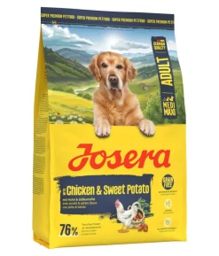 Josera Trockenfutter für Hunde Medi/Maxi Adult, Huhn & Süßkartoffel