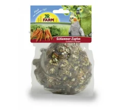 JR FARM Schlemmer-Zapfen Großsittiche & Papageien, 195 g