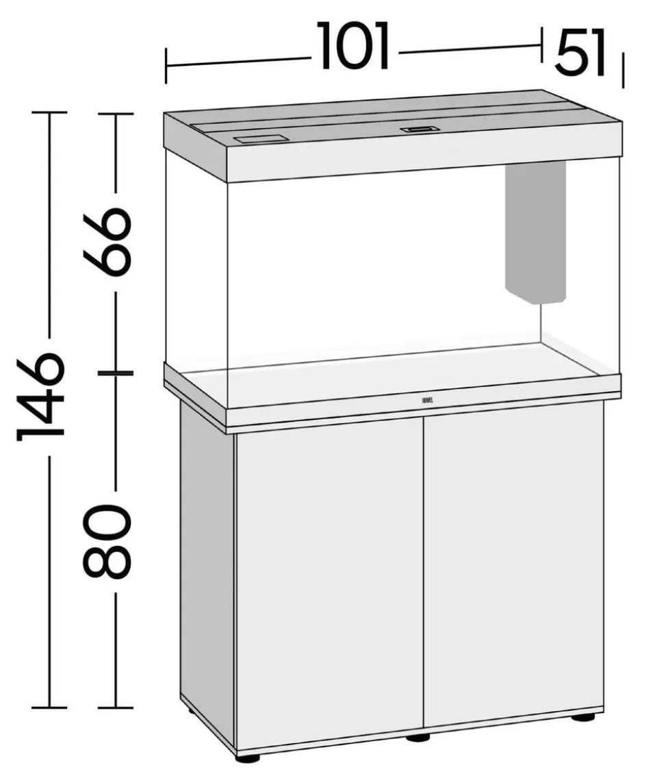JUWEL® AQUARIUM Unterschrank SBX Rio 290