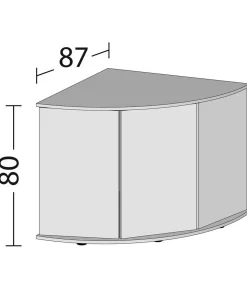 JUWEL® AQUARIUM Unterschrank 60/70 SBX, ca. B61/H73/T31 cm