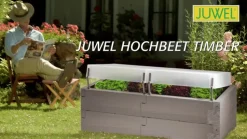 Juwel Hochbeet Timber Anzucht-Set 2in1, ca. B130/H52/T60 cm
