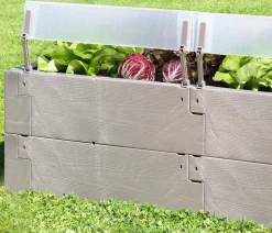 Juwel Hochbeet Timber Anzucht-Set 2in1, ca. B130/H52/T60 cm
