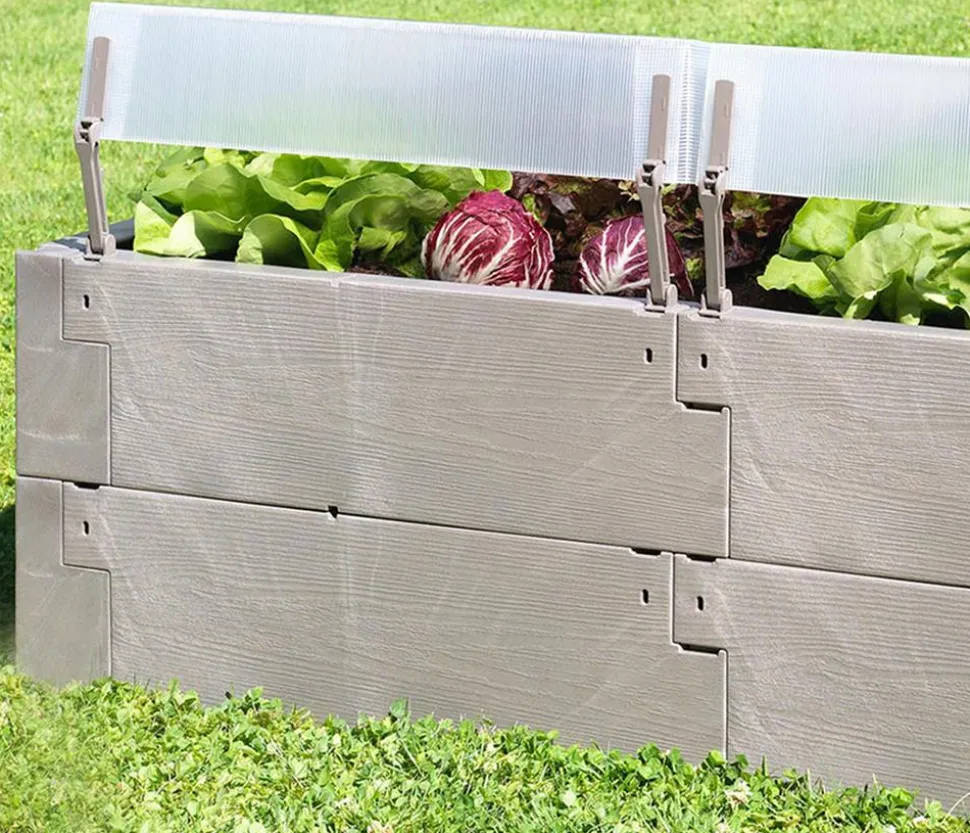 Juwel Hochbeet Timber Anzucht-Set 2in1, ca. B130/H52/T60 cm