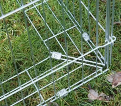 Kerbl Freigehege mit Ausbruchsperre für Kaninchen, ca. B230/H70/T115 cm
