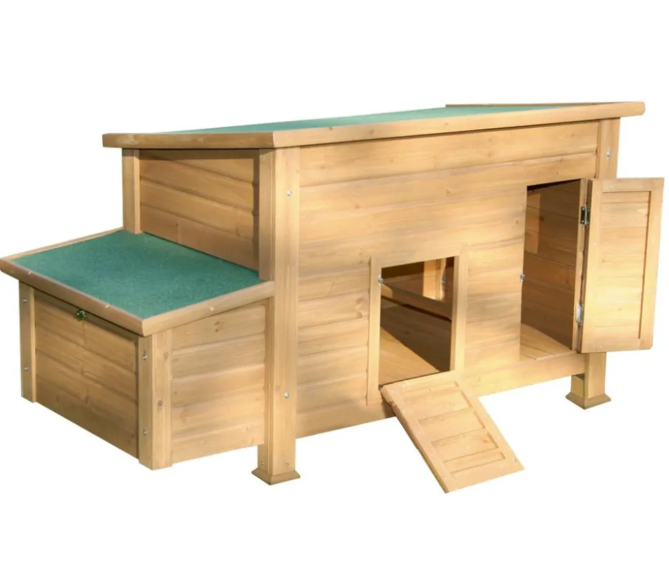 KERBL Hühnerstall Florentina, ca. B146/H80/T74 cm
