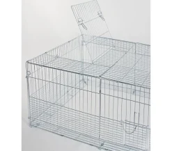 KERBL Jungtier-Freilaufgehege mit Ausbruchsperre, ca. B144/H60/T112 cm