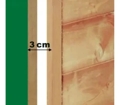 KERBL Kaninchenstall Tyrol Alpin, ca. B119/H119/T100 cm