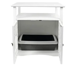 Kerbl Katzenschrank Helena, weiß, ca. B64/H64/T46 cm