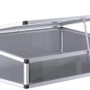KGT Frühbeetaufsatz für Hochbeet 130, silber