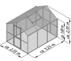 KGT Gewächshaus Aptasia III, ESG/HKP
