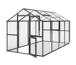 KGT Gewächshaus Aptasia IV, ESG, ca. B233/H235/T429 cm