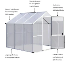 KGT Gewächshaus Callas