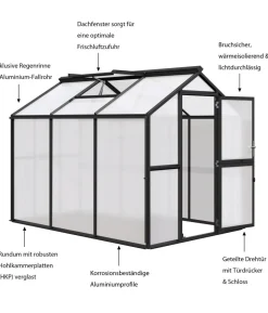 KGT Gewächshaus Galant III, HKP