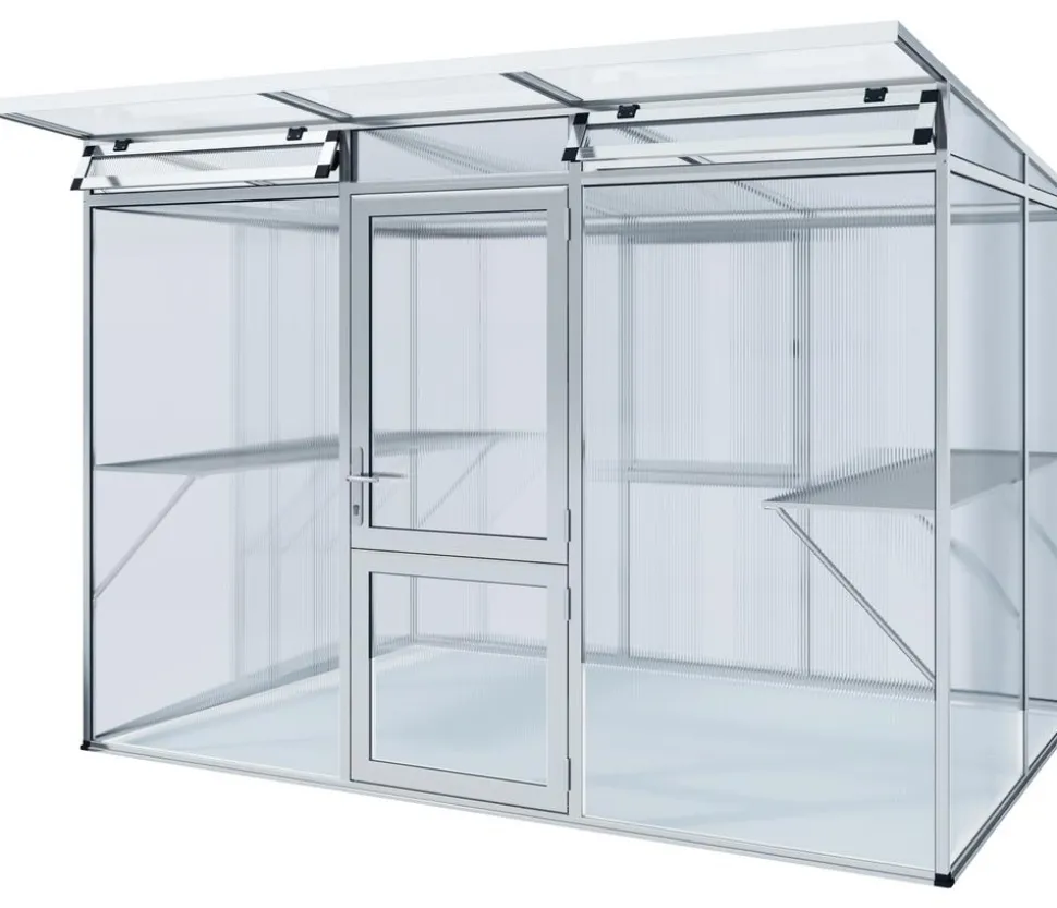 KGT Gewächshaus Linea II, ca. B297/H215/T254 cm