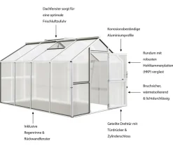 KGT Gewächshaus Novum IV, HKP