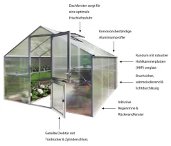 KGT Gewächshaus Orchidee III