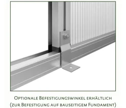 KGT Gewächshaus Rhodo III, ca. B227/H204/T227 cm