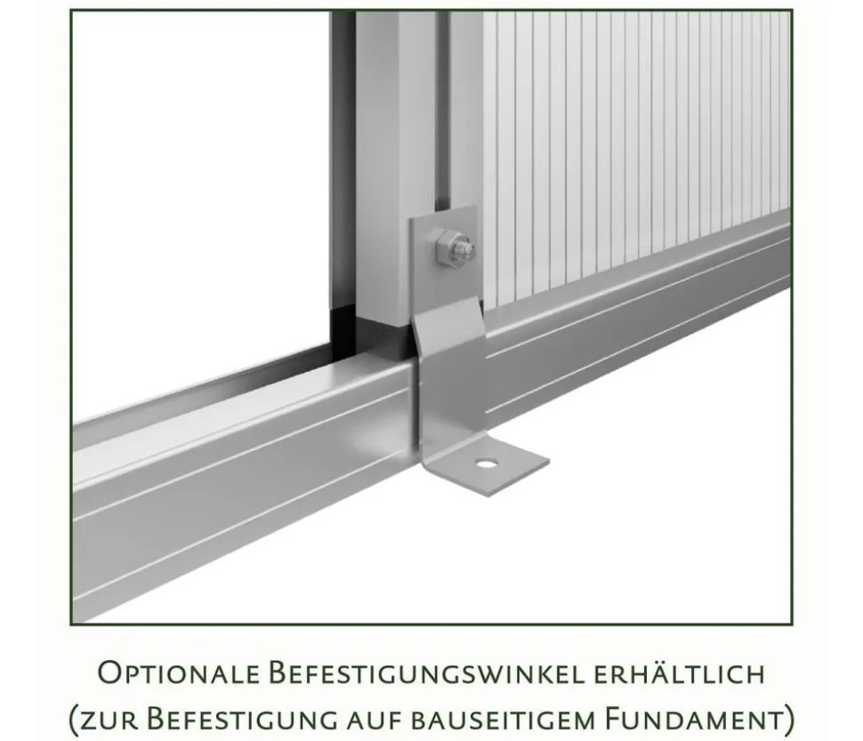 KGT Gewächshaus Rhodo III, ca. B227/H204/T227 cm