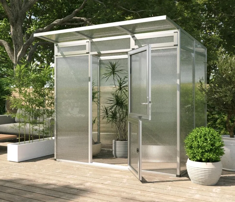 KGT Gewächshaus Santini Small, ca. B233/H215/T150 cm