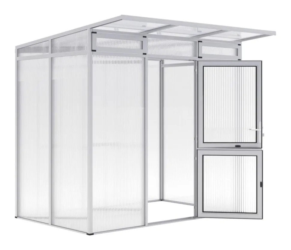 KGT Gewächshaus Santini Small, ca. B233/H215/T150 cm